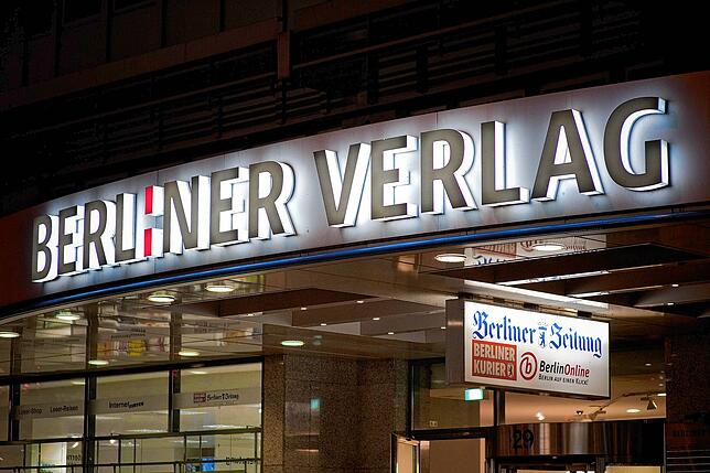 Der Berliner Verlag: Hier entstehen die Berliner Zeitung sowie der Berliner Kurier.