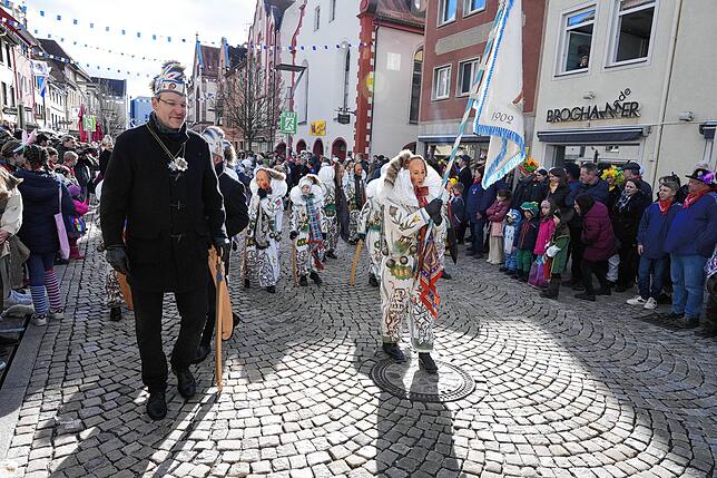 Bild 7: So schön war es am Dienstag beim großen Umzug in Villingen (Teil 1)