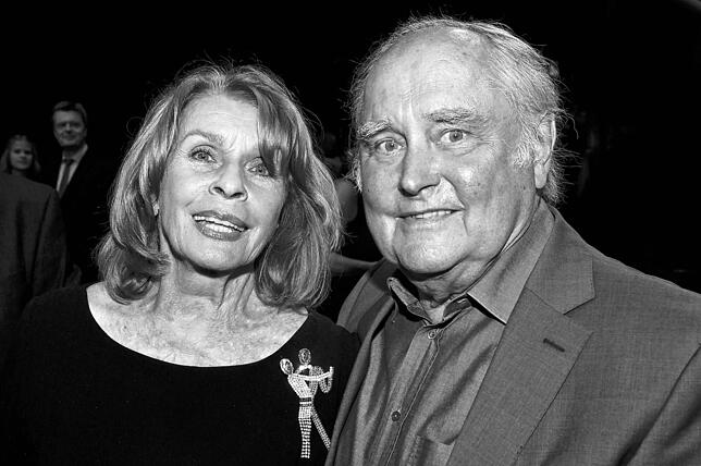 Michael Verhoeven mit seiner Frau Senta Berger