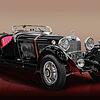 Ein Mercedes-Benz special Roadster 380 in der Ausstellung &bdquo;Erdmann & Rossi&ldquo; des Mac in Singen.