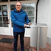 Jürgen Schanz warf seine Bewerbungsunterlagen am 23. Februar ein.