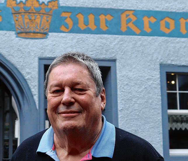 Michael Jeckel, Wirt der Traditionskneipe Galgenhölzle in Überlingen.