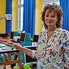 Gut aufgestellt mit Luft nach oben: Konrektorin Birgit Basler möchte mit den Fördermitteln die Ausrüstung an der Talschule auf den ...
