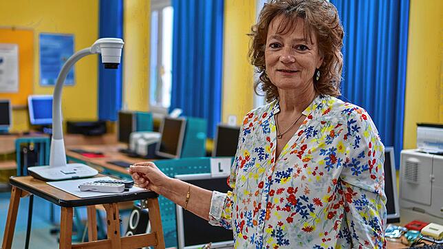 Gut aufgestellt mit Luft nach oben: Konrektorin Birgit Basler möchte mit den Fördermitteln die Ausrüstung an der Talschule auf den ...
