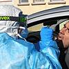Auf dem Chilbi-Platz in Waldshut und in der Gemeindehalle Unterlauchringen können Bürger einen Corona-Schnelltest machen. ...
