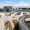 Die rechtsrheinische Fläche neben der Schänzlebrücke soll zum Europaquartier umgestaltet werden.