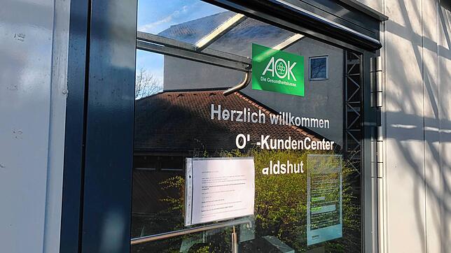 Die AOK Hochrhein-Bodensee hat alle Kundencenter geschlossen.