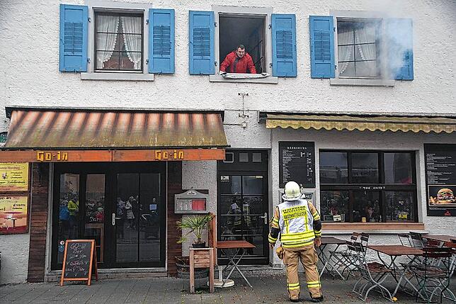 Bild 8: Jahreshauptübung der Freiwilligen Feuerwehr