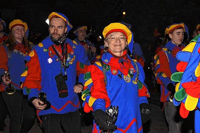 Bild 31: Heudorf im Hegau: Nachtumzug der Heuliecher begeistert mit festlicher Stimmung