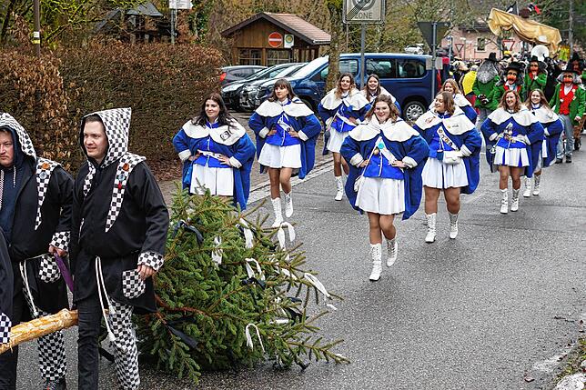 Bild 4: Bilder vom Ställfäscht Oben Er mit Umzug