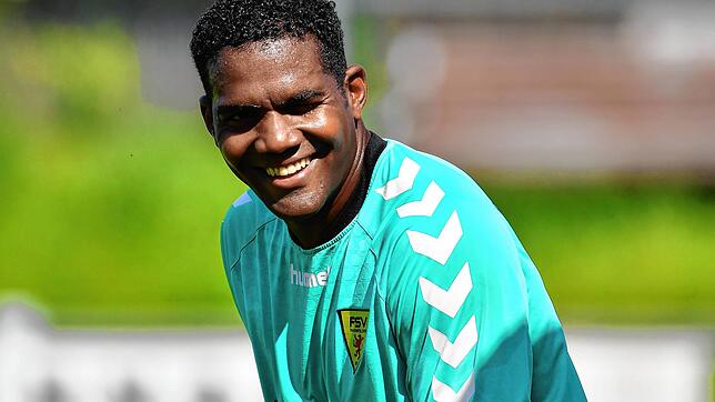 Er hat gut lachen: Dany Quintero, Torwart des FSV Rheinfelden, hielt seinen Kasten auch im zweiten Saisonspiel sauber. Vom FV ...