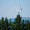 Die Hasler Windräder aus Herrischrieder Sicht.
