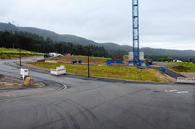 Die Erschließungsarbeiten für das Neubaugebiet Leimet III haben begonnen – die Errichtung wird jedoch nur in Etappen erfolgen.