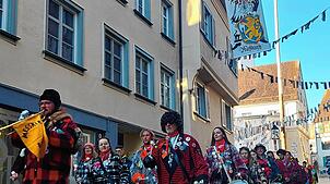 Bild : Fasnachtsstimmung pur beim Narrenumzug
