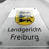 Im Landgericht in Freiburg wurde das Urteil gegen einen Ex-Fußballtrainer gesprochen.