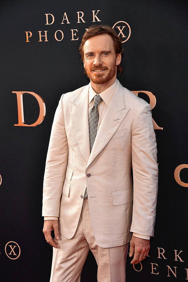 HOLLYWOOD, CALIFORNIA – JUNE 04: Michael Fassbender attends the premiere of 20th Century Fox‘s „Dark Phoenix“ at ...