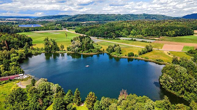 Der Böhringer See. Immer wieder kommt es dort zu vermehrtem Blaualgenaufkommen.