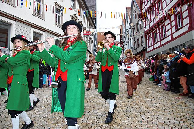 Die Stadtmusik Pfullendorf ist natürlich auch dabei