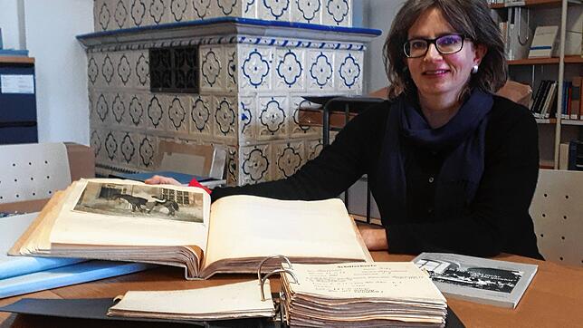 Brigitte Mohn ist seit bald acht Jahren die Archivarin im Kurt-Hahn-Archiv.