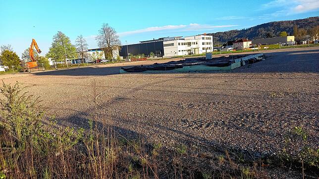 Ein neues Planungsbüro hat übernommen: Der Neubau des Feuerwehrhauses soll hier auf dem ehemaligen Hupac-Gelände entstehen. Die ...