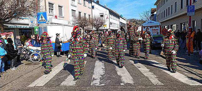 Bild 19: Der große Fasnetsumzug in Tiengen im strahlenden Sonnenschein - hier die schönsten Einblicke