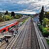 Stopp am Bahnhof Albbruck: Hier geht es mit Bussen weiter Richtung Waldshut.