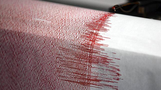 So wie auf diesem Symbolbild können Ausschläge bei einem Seismographen aussehen, wenn ein Erdbeben passiert.