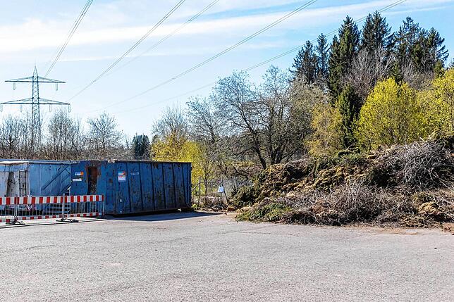 Grünschnittanlieferung ist auf dem Recyclinghof Grafenhausen möglich.
