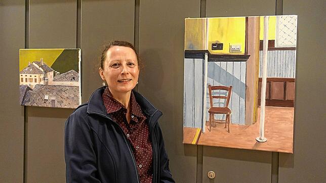 Assoziative Bilder von leeren Räumen zeigt die Malerin und Fotografin Barbara Brantschen aus Rheinfelden in der Ausstellung &bdquo;Kunst ...