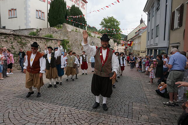 Bild 34: Schwyzertagsumzug in Tiengen 7.7.19