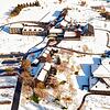 Der Öschberghof vor etwa einem Jahr, im Januar 2021. Die Parkplätze sind leer, das Hotel befindet sich während des Lockdown im ...
