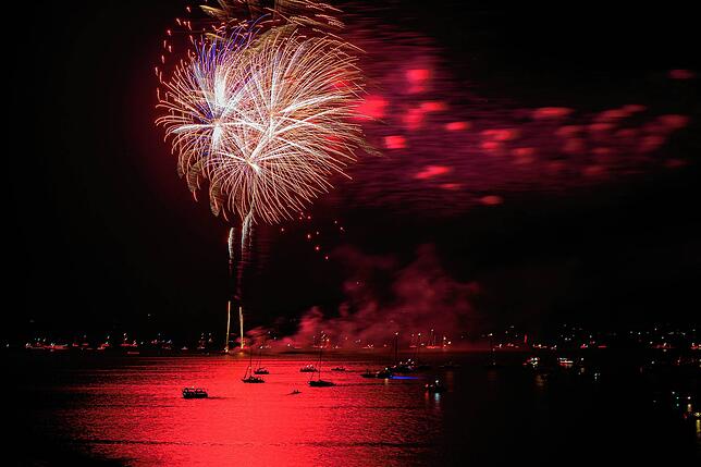 Bild 11: Bilder vom Seehasenfest-Feuerwerk 2022