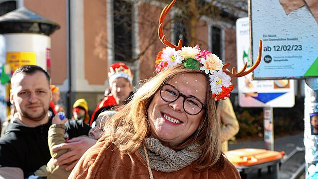 Bild 19: Kinderumzug 2023: Der Rosenmontag gehört den kleinen Mäschgerle