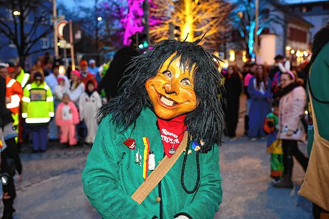 Bild 30: In Petershausen steht der Narrenbaum! Alle Fotos vom Freitagabend