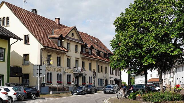 Der Görwihler Marktplatz wurde vor vier Jahrzehnten saniert. Nun könnte er Teil eines neuen Entwicklungskonzeptes werden. Foto: Peter Schütz