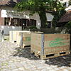 Hochbeete in der Turmgasse in Villingen. Sie sind Teil des Projekts &bdquo;Gemeinsam Gärtnern in VS&ldquo;. Anwohner sind mit der Wahl ...
