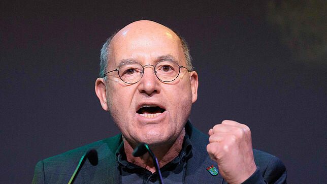 Gregor Gysi ist bekannt für energische Ansprachen – das Foto zeigt ihn im Februar 2025 in Berlin.