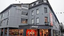 Das Modehaus May – ein Herzstück des Einzelhandels in Bad Säckingen. Das Gebäude in der Schützenstraße steht nun zum Verkauf.