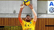 Federico Cipollone, einer der besten Zuspieler der 2. Liga. Auf ihn setzt Vizemeister TSV Mimmenhausen.