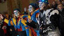 Bild : So schön klingt die Fasnacht in Laufenburg: Das Open-Air-Guggen-Festival in Bildern und Videos