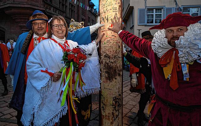 Bild 18: Die schönsten Bilder vom Narrenbaumfällen in Meßkirch