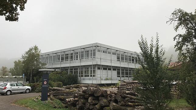 Das frühere Schulungsgebäude der Novartis, seit einigen Wochen im Eigentum der Stadt.
