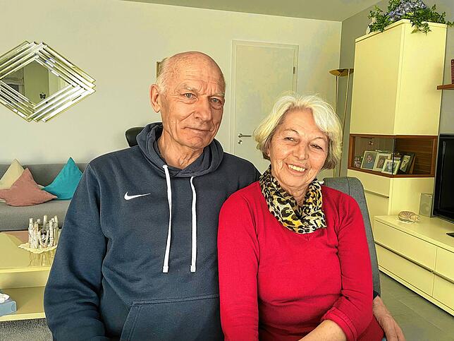 Für Jürgen (75) und Sokratoula (76) Krüger war es die beste Entscheidung, in den Riedpark zu ziehen. Sie genießen das Miteinander und ...