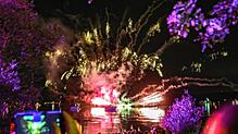 Bild : Bilder vom Hausherrenfest am Abend und dem Feuerwerk