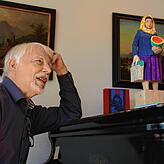 Nachdenken am Flügel: Jan Assmanns Leidenschaft galt immer der Musik. Die Ägyptologie war vor allem Brotberuf.
