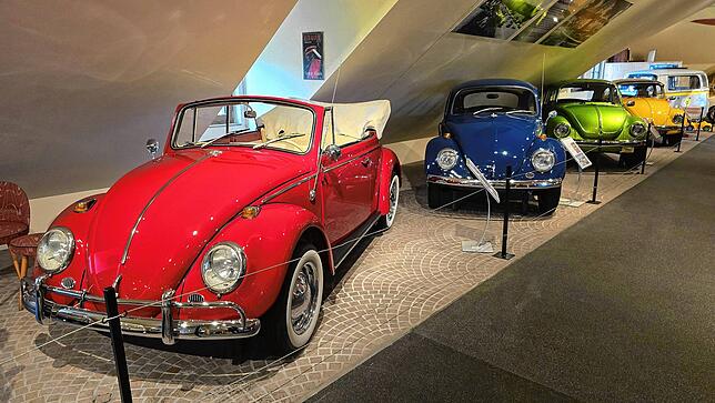 Die Sonderausstellung „Die Geschichte des VW Käfer“ ist in dieser Saison nochmals zu sehen.