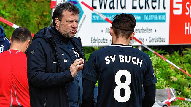 Platz 5: Michael Hägele, Trainer des SV Buch, erhielt eine Stimme bei der Wahl des besten Bezirksliga-Trainers.