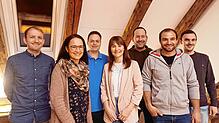 Sie kandidieren für die &bdquo;Bürgerliste&ldquo; (von links): Simon Glöckler, Christina Gänßlen, Jürgen Boos, Simone Rudolf, Thorsten ...