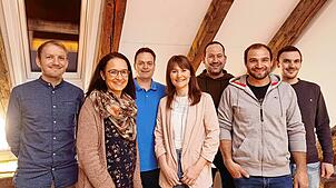 Sie kandidieren für die &bdquo;Bürgerliste&ldquo; (von links): Simon Glöckler, Christina Gänßlen, Jürgen Boos, Simone Rudolf, Thorsten ...