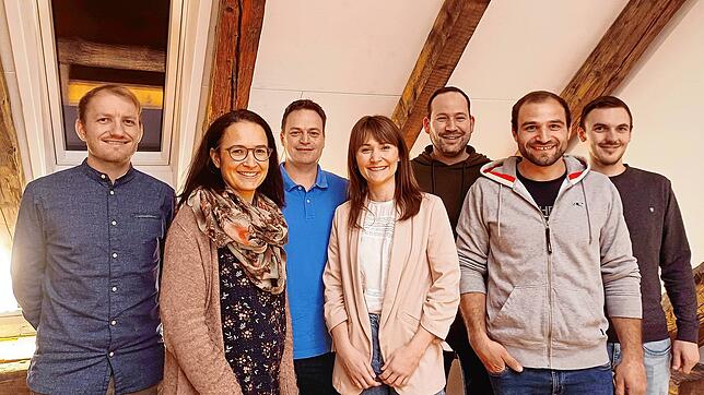 Sie kandidieren für die &bdquo;Bürgerliste&ldquo; (von links): Simon Glöckler, Christina Gänßlen, Jürgen Boos, Simone Rudolf, Thorsten ...